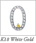K18 White Gold